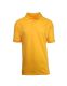 24 Packs Men's Short Sleeve Pique Polo Shirt Orange Size 2XL - Mens Polo Shirts