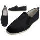 Wholesale Footwear Men's Slip On Twin Gore Cotton Upper & White Cotton Out Sole Kung Fu/tai Chi Shoes In Size 46
