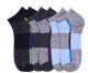 432 Pairs Men's Spandex Ankle Socks Size 9-11 - Mens Ankle Sock