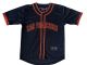 12 Pieces of Mens 100% Poly Cheese Cloth Baseball Shirt San Fran Orange/blk