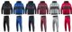 6 Sets Mens Copper Tech Fashion Fleece Set In Burgandy - Mens Sweatpants