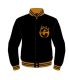 12 Pieces of Mens Embroidered Tricot Track Jacket In City Colors B San Fran