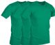 Mens Green Cotton Crew Neck T Shirt Size 3xl