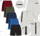 72 Pieces of Mens Interlock Fleece Shorts With Zip Side And Back Pockets Assorted Colors And Sizes S-xl