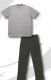 36 Pieces of Mens Knitted Solid Jersey Top And Bottom Pajama Set Size xl