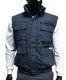 12 Pieces of Mens Multiple Pocket Water Resistant Utility Padded Vest Navy A