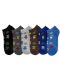 216 Pairs Power Club Spandex Socks (robots) 2-3 - Boys Ankle Sock