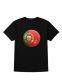 24 Pieces Unisex Cotton Soccer Printed T Shirt Portugal Soccer Printed Tee Size 2X-Large - Soccer Team Tees