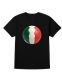 48 Pieces Unisex Cotton Soccer Printed T Shirt Italy Soccer Printed Tee Size Small - Soccer Team Tees