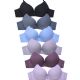 216 Pieces Sofra Ladies Cotton Plain PusH-Up Bra C Cup - Womens Bras And Bra Sets