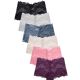 216 Pieces Sofra Ladies Lace Hipster Panty Size Medium - Womens Underwear For Donation