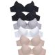 144 Pieces Sofra Ladies Plain Cotton Bra 36C - Womens Bras And Bra Sets
