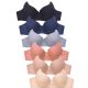 288 Pieces Sofra Ladies Plain Cotton Bra Cup C - Womens Bras And Bra Sets