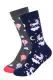 120 Pairs Sofra Women's Unicorn Crew - Cloud 9-11 - Womens Crew Sock