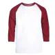 30 Pieces Top Pro Men's 3/4 Sleeve Baseball Tee Size M - Men's Work Shirts