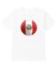 12 Pieces Unisex Cotton Soccer Printed T Shirt Peru Soccer Printed Tee Size 3X-Large - Soccer Team Tees