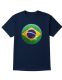 12 Pieces Unisex Cotton Soccer Printed T Shirt Brazil Soccer Printed Tee Size Large - Soccer Team Tees