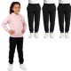 Yacht & Smith Girls Black Joggers Size M