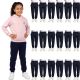 Yacht & Smith Girls Fleece Jogger Pants Navy Color Size L