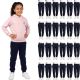Yacht & Smith Girls Fleece Jogger Pants Navy Color Size xl