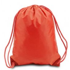 Drawstring Backpack - Orange