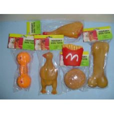 Assorted Squeaky Pet Toy