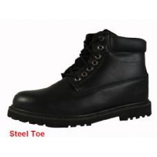 Wholesale Footwear Men's Genuine Leather BootS--6" Steel Toe