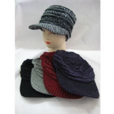 Ladies Croche Like Winter Hat