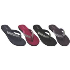 Wholesale Footwear Ladies Sandal /flip Flop With Designer Strap