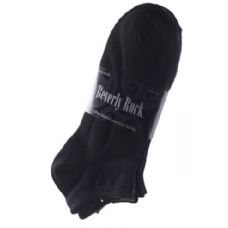 Mens 3 Pack Low Cut Sock Size 10-13 Black Color Only