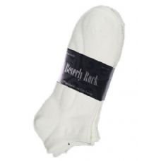 Mens 3 Pack Low Cut Sock Size 10-13 White Color Only