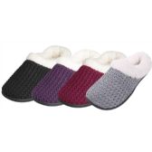 Wholesale Footwear Isadora" Womens Sweater Slippers