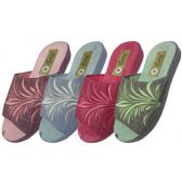 Wholesale Footwear Women's Open Toes Embroidery Slippers