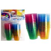 20pc Plastic Shot Glass Cups