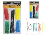 250pc Asst Color Cable Ties