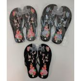 Wholesale Footwear Ladies FliP-Flops [large Flower & Butterfly]