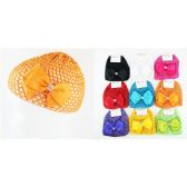 Kids' Crochet Hat Bow Ties In Assorted Colors