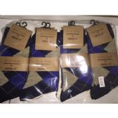 Men's Single Pair Dress Socks (assorted Styles And Colors - Size 10-13)