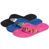 Wholesale Footwear Women's Plush Flip Flop
