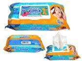 80 Count Baby Wipes With Rect. Flip Top Lid