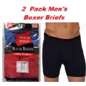 Fruit Loom - Hanes 2pk Men Boxer Briefs In Famous Brand Packaging