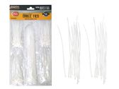 250pc White Cable Ties