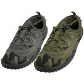 Wholesale Footwear Men Camouflage Lace Up Wave Water Shoes
