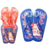 Wholesale Footwear "love" Print Flip Flop Size 6-10