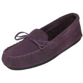 Wholesale Footwear Wholesale Women's Purple Leather Moccasins