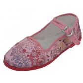 Wholesale Footwear Girls' Brocade Mary Janes ( Pink Color Only)