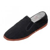 Wholesale Footwear Boy's Slip On Twin Gore Cotton Upper With Rubber Out Sole Kung Fu Shoes