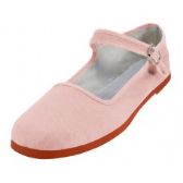 Women's Classic Cotton Mary Jane Shoes ( Pink Color Only)