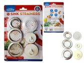 6pc Sink Strainers And Stoppers