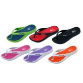 Wholesale Footwear Girl's Sport Multi Colors Flip Flops